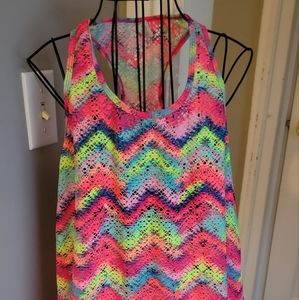 Vibrant Colorful Girl's Swim Cover Up
